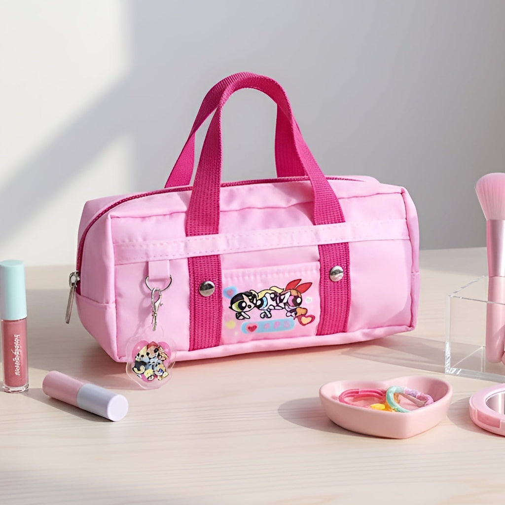 The Powerpuff Girls Cosmetic Travel Bag - Pink