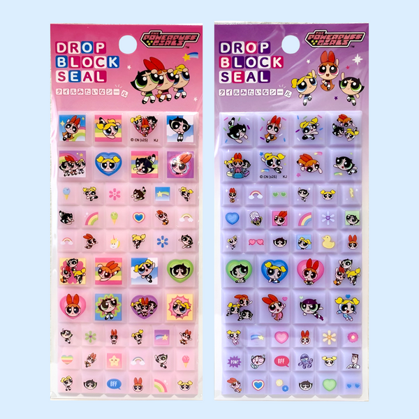 The Powerpuff Girls 3D Block Stickers