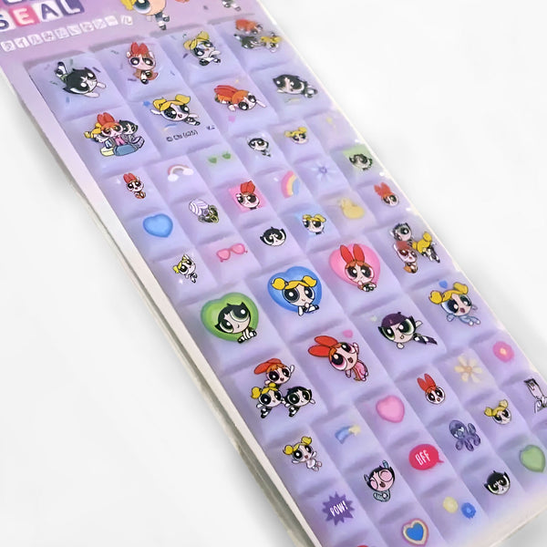 The Powerpuff Girls 3D Block Stickers