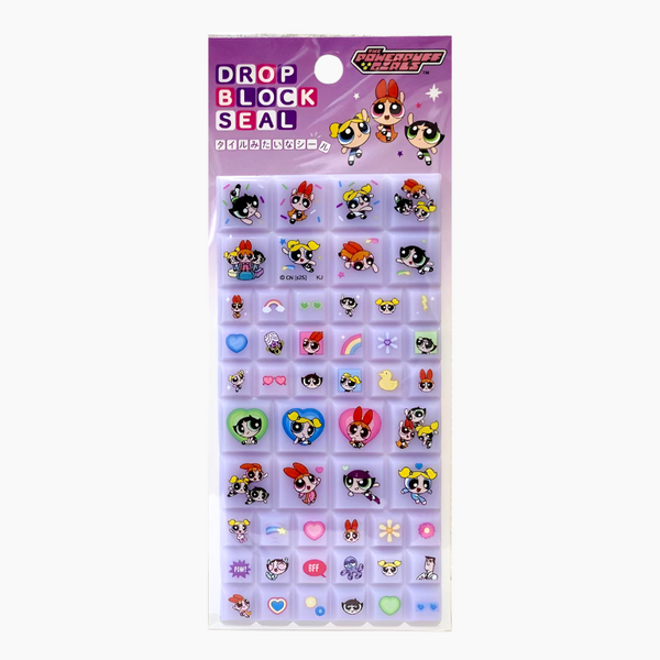 The Powerpuff Girls 3D Block Stickers