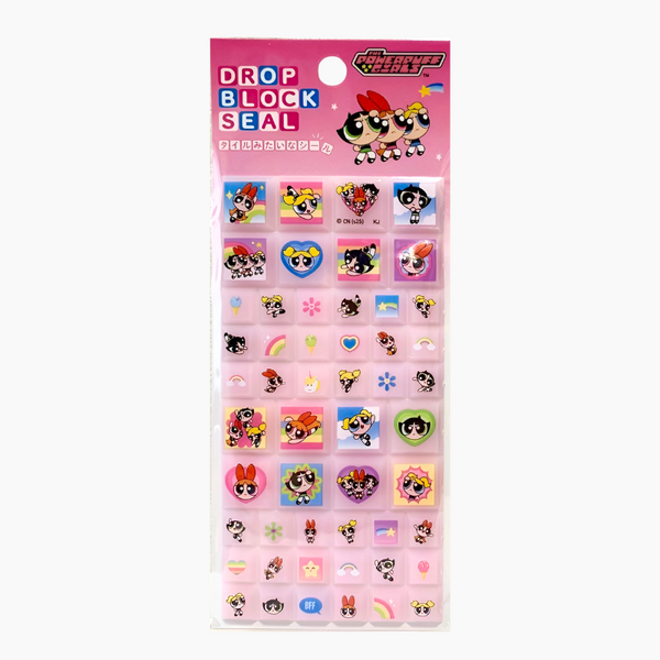 The Powerpuff Girls 3D Block Stickers