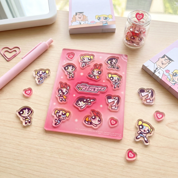 The Powerpuff Girls Acrylic Flake Set