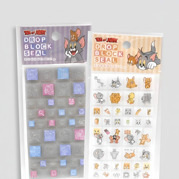 Tom & Jerry 3D Block Stickers