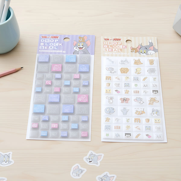 Tom & Jerry 3D Block Stickers