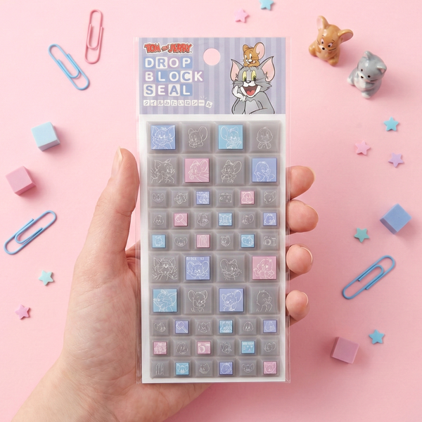 Tom & Jerry 3D Block Stickers