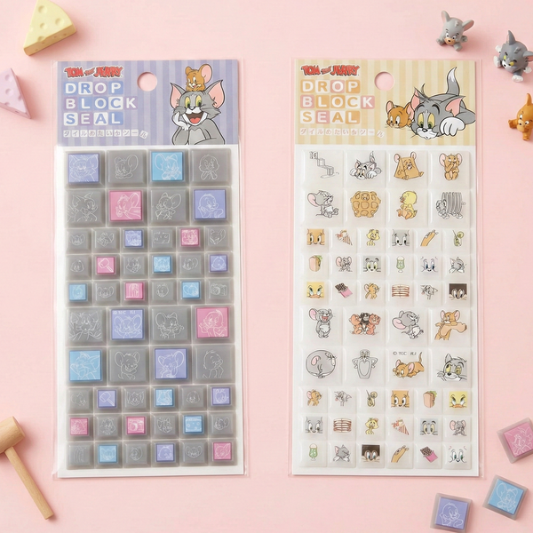 Tom & Jerry 3D Block Stickers