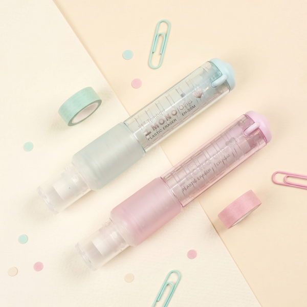 Tombow Mono One Holder Eraser - Matte Pastel Series
