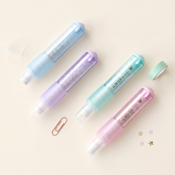 Tombow Mono One Holder Eraser - Matte Pastel Series