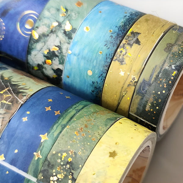 Van Gogh Masking Tapes Set - Collection of Paintings