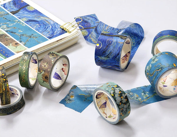Van Gogh Masking Tapes Set - Collection of Paintings