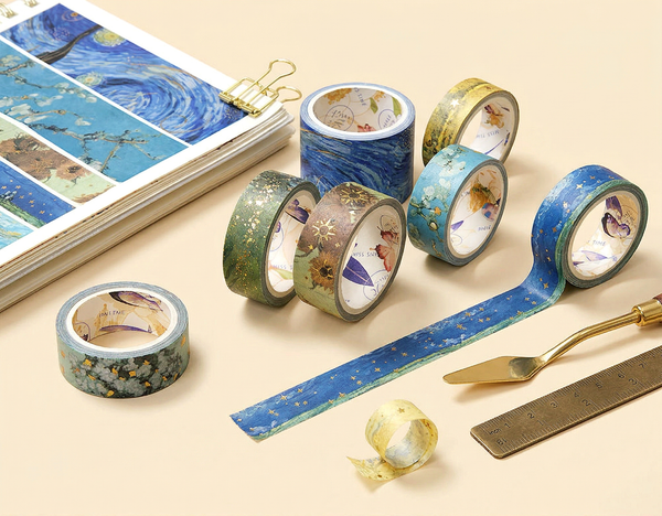 Van Gogh Masking Tapes Set - Collection of Paintings