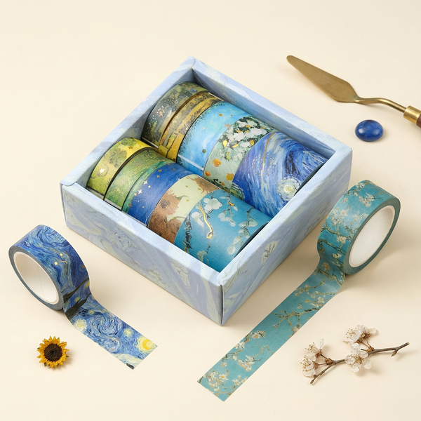 Van Gogh Masking Tapes Set - Collection of Paintings