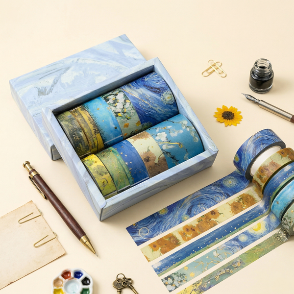 Van Gogh Masking Tapes Set - Collection of Paintings