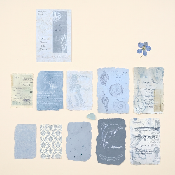 Vintage Botanical Collage Papers