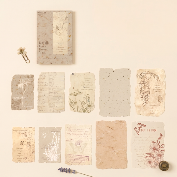 Vintage Botanical Collage Papers