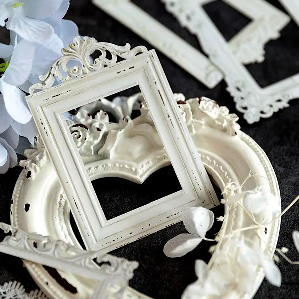 Vintage Frame Scrapbooking Stickers