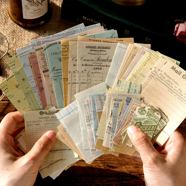 Vintage Scrapbooking Paper Pack