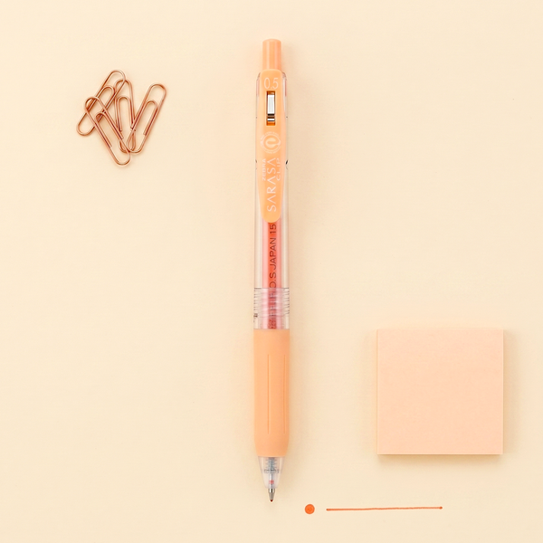 Zebra Sarasa Clip Milk Color Gel Pen