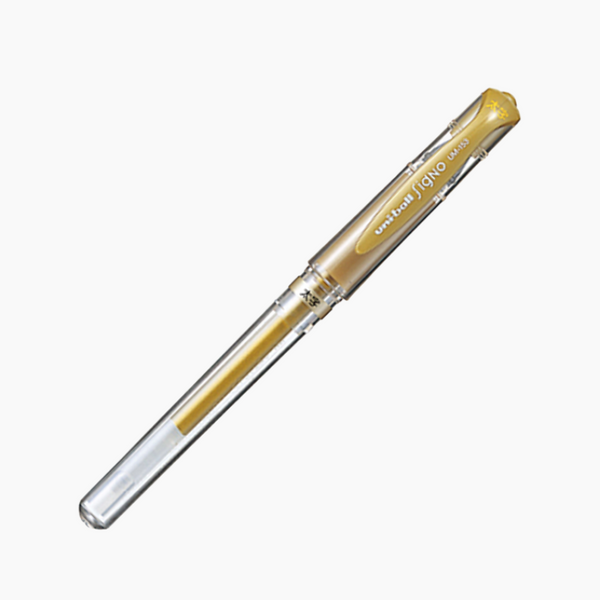 Uni-ball Signo Broad Gel Pen - Gold Ink