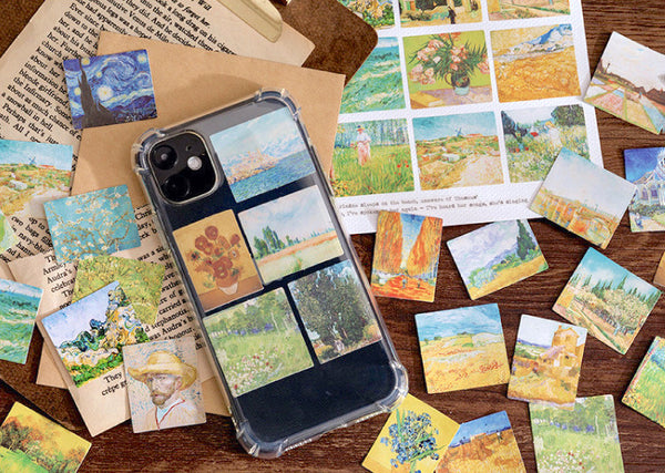 Claude Monet Paper Stickers