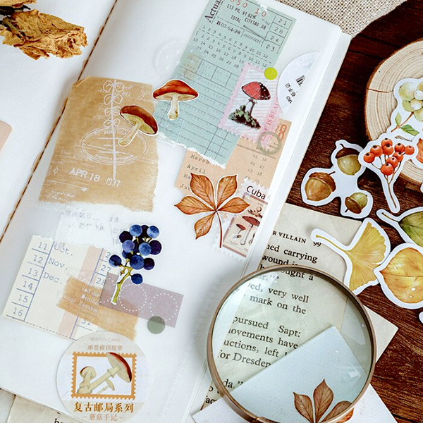 Forest Plants Paper Stickers