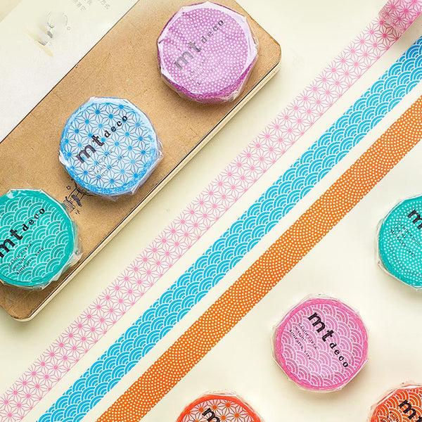 MT Deco Masking Tape - Asanoha