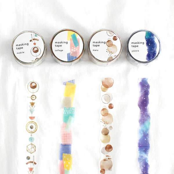 Mind Wave Die-Cut Masking Tape - Limited Edition - Yozora