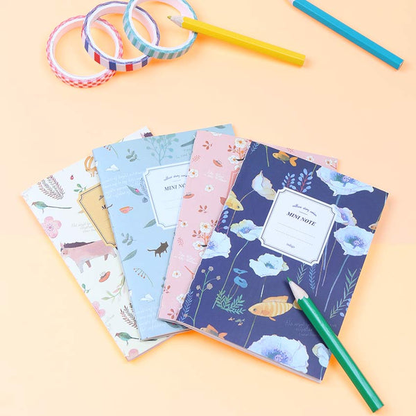Mini Floral Notebook 3