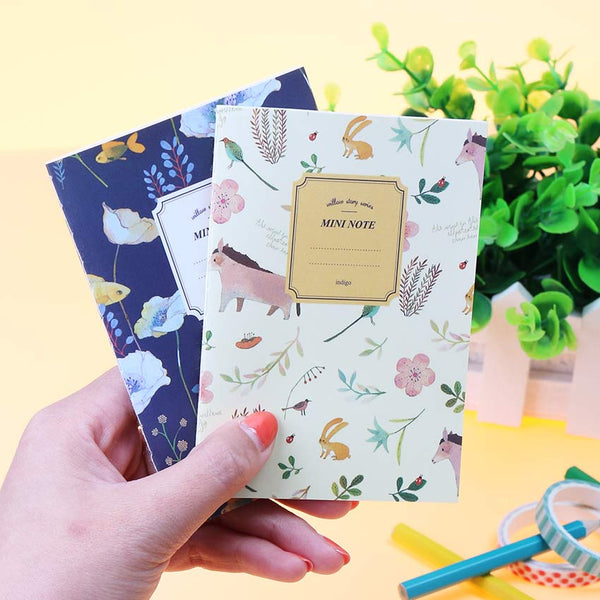 Mini Floral Notebook 4