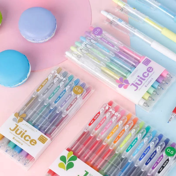 Pilot Juice Gel Pens - Metallic - Set of 6